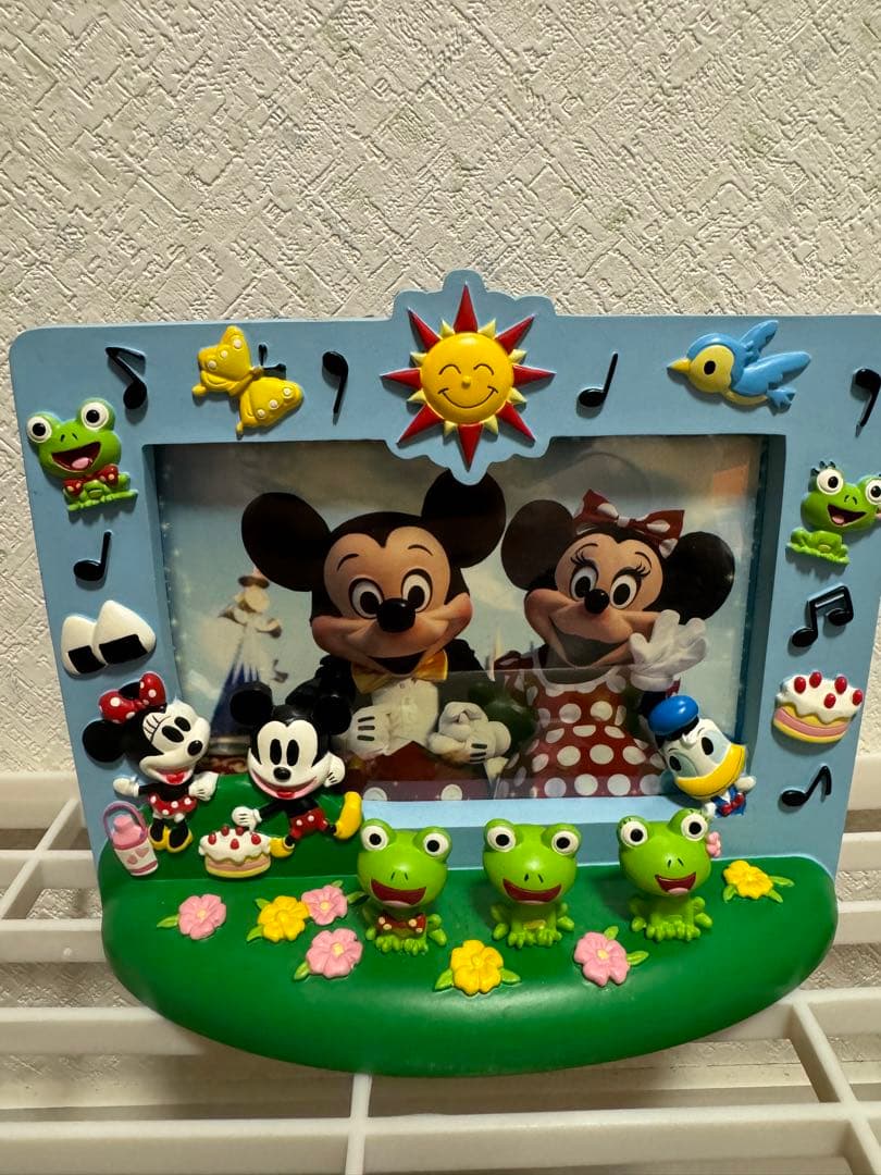 ディズニーランド　スーパードゥーパー・ジャンピンタイム　写真立て　フォトフレーム