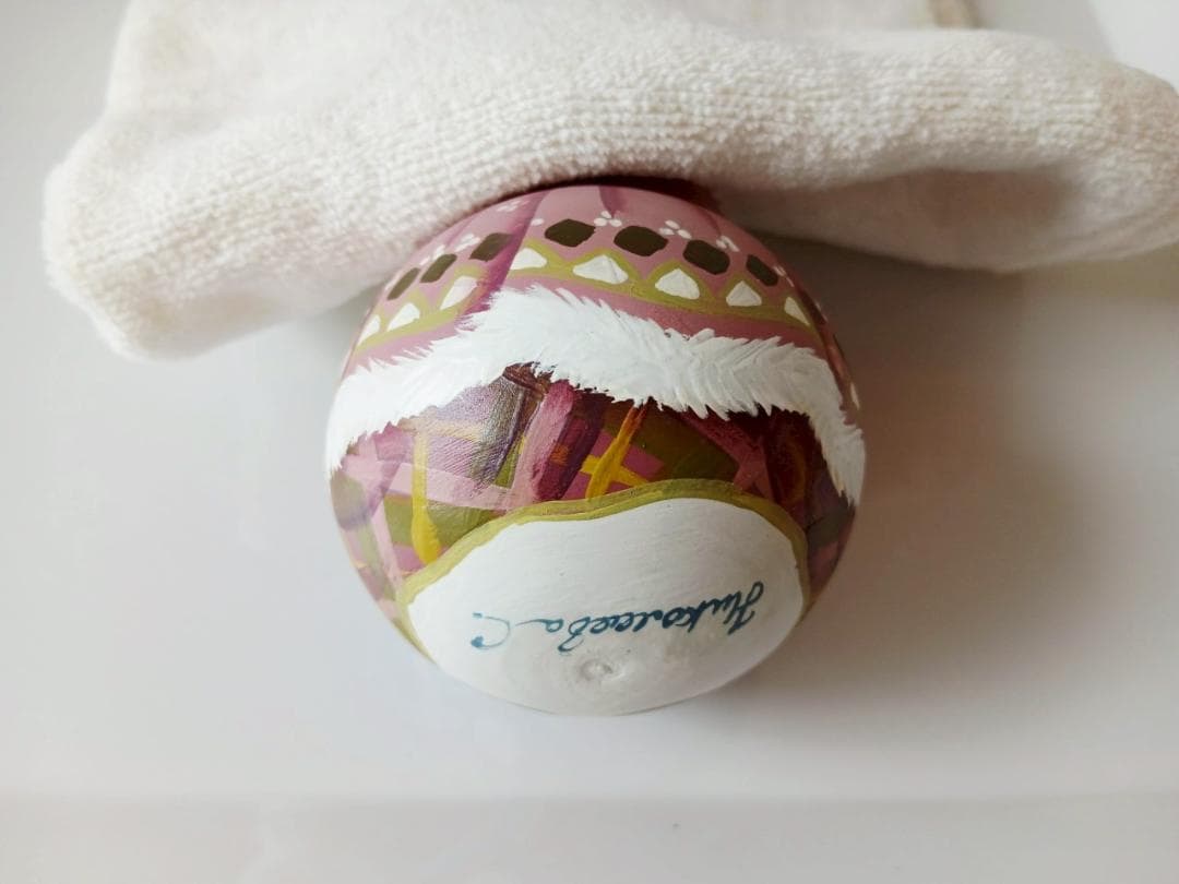 【CBT025】9cm級 おきあがりこぼし(大) スベトラーナ　雪娘