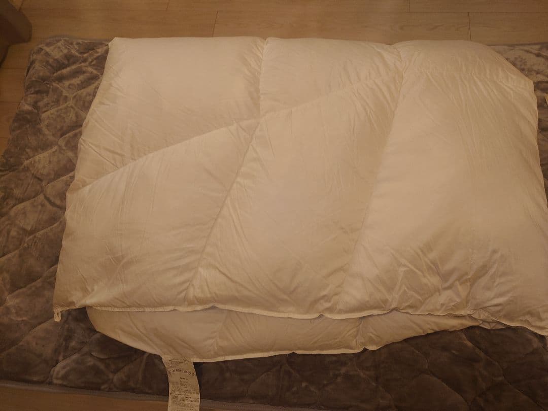 ニトリ 羽毛掛け布団＆カバー セット UL K2315 S