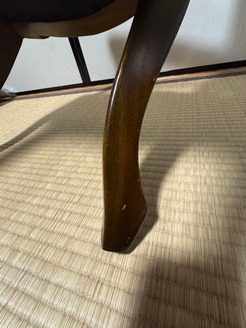 肘掛け アームチェア ゴブラン織 花柄 バラ ロココ調 猫脚 ヴィンテージ