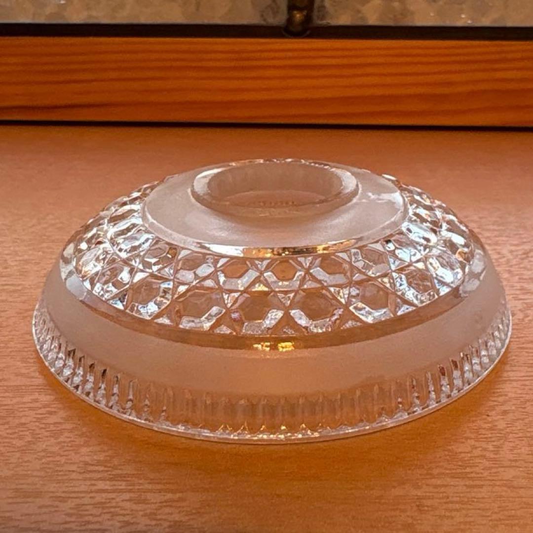 フランスアンティーク　オールドバカラ　ミニシェード　ペンダントランプ