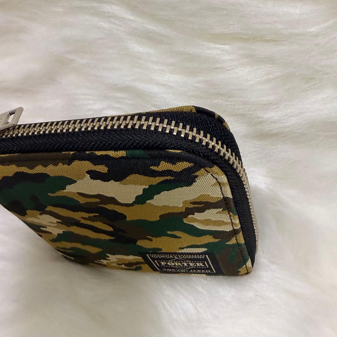 【極美品】PORTER（ポーター）ギリー 二つ折り財布 迷彩柄 完売品