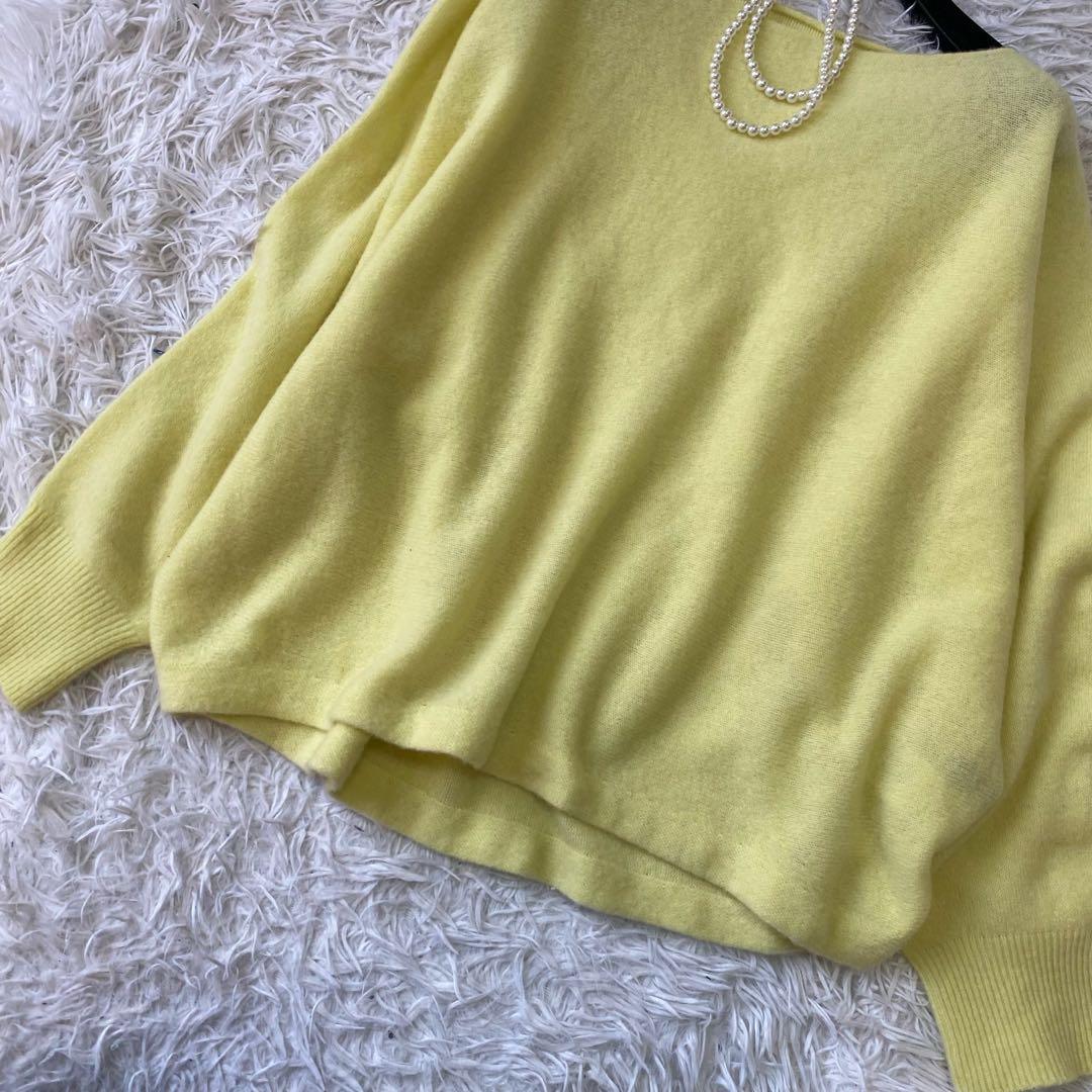 NOBLE ファインウールドルマンプルオーバーニット フリーサイズ 25FW