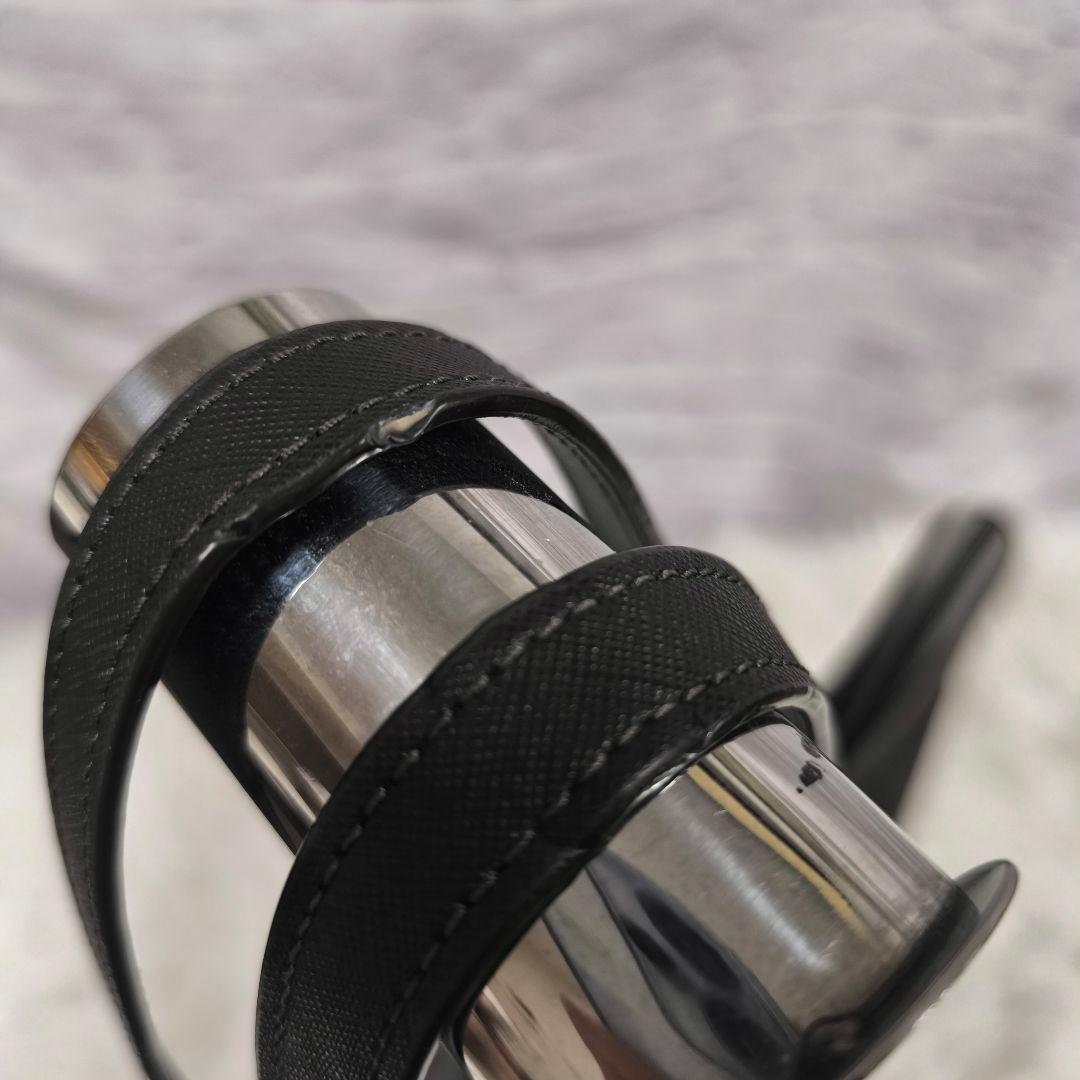 【kristen様】ヘンリベンデル　サフィアーノレザー　トートバッグ　ストライプ