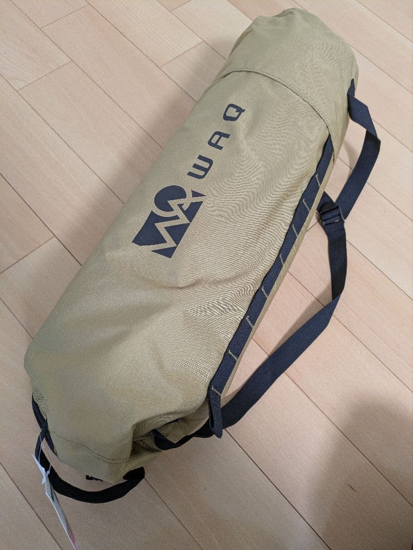 WAQ 2WAY フォールディングコット 300D　キャンプマット　セット