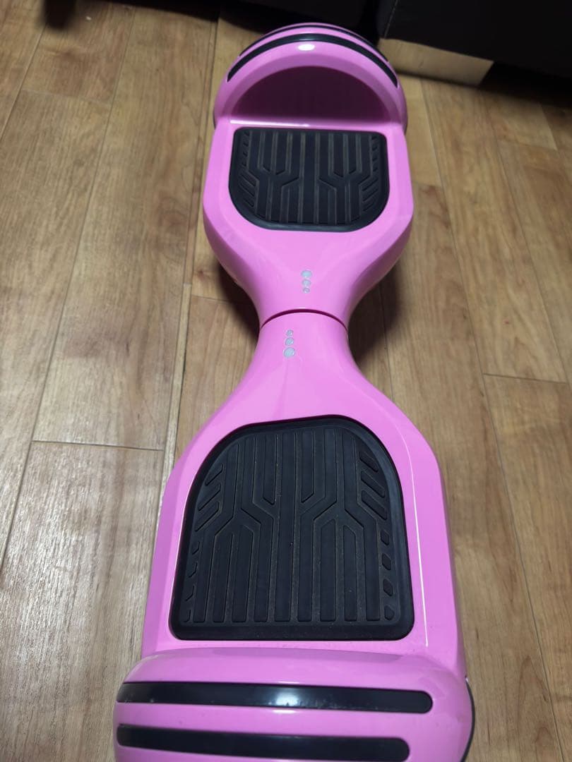 ピンク 電動スケボー LEDライト付き