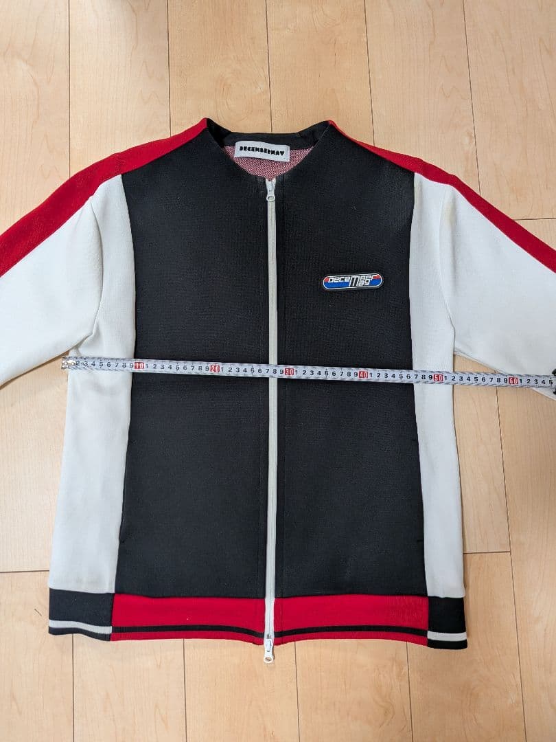 ・DECEMBERMAY ディセンバーメイ　ジップアップブルゾン　XL