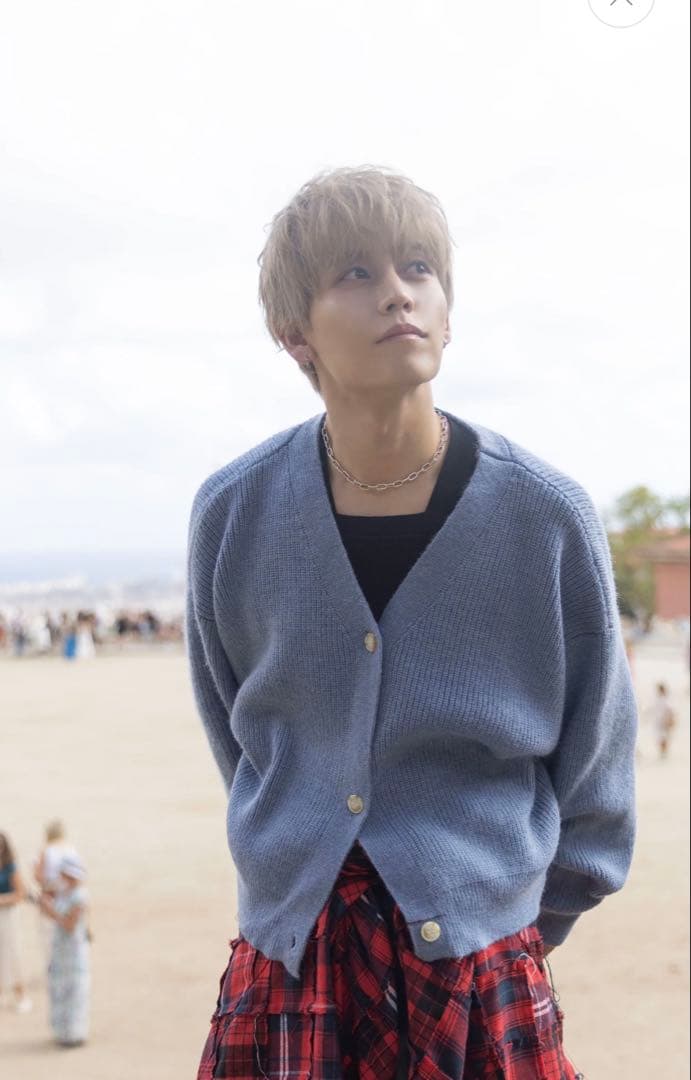 Da-iCE 岩岡徹　COMFY Cardigan(Blue)