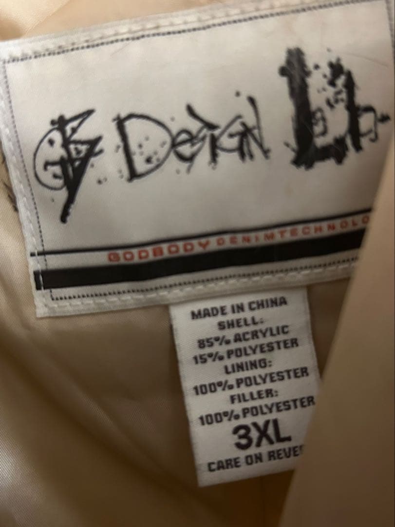 godbody ファージャケット　b-boy B系　希少　90's リバーシブル