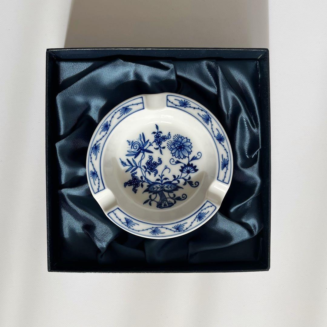 MEISSEN 花柄　灰皿