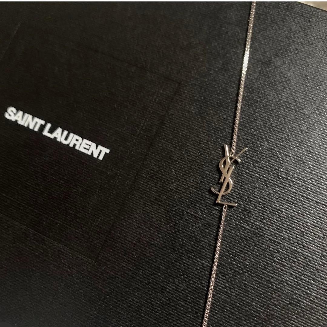SAINT LAURENT シルバーブレスレット