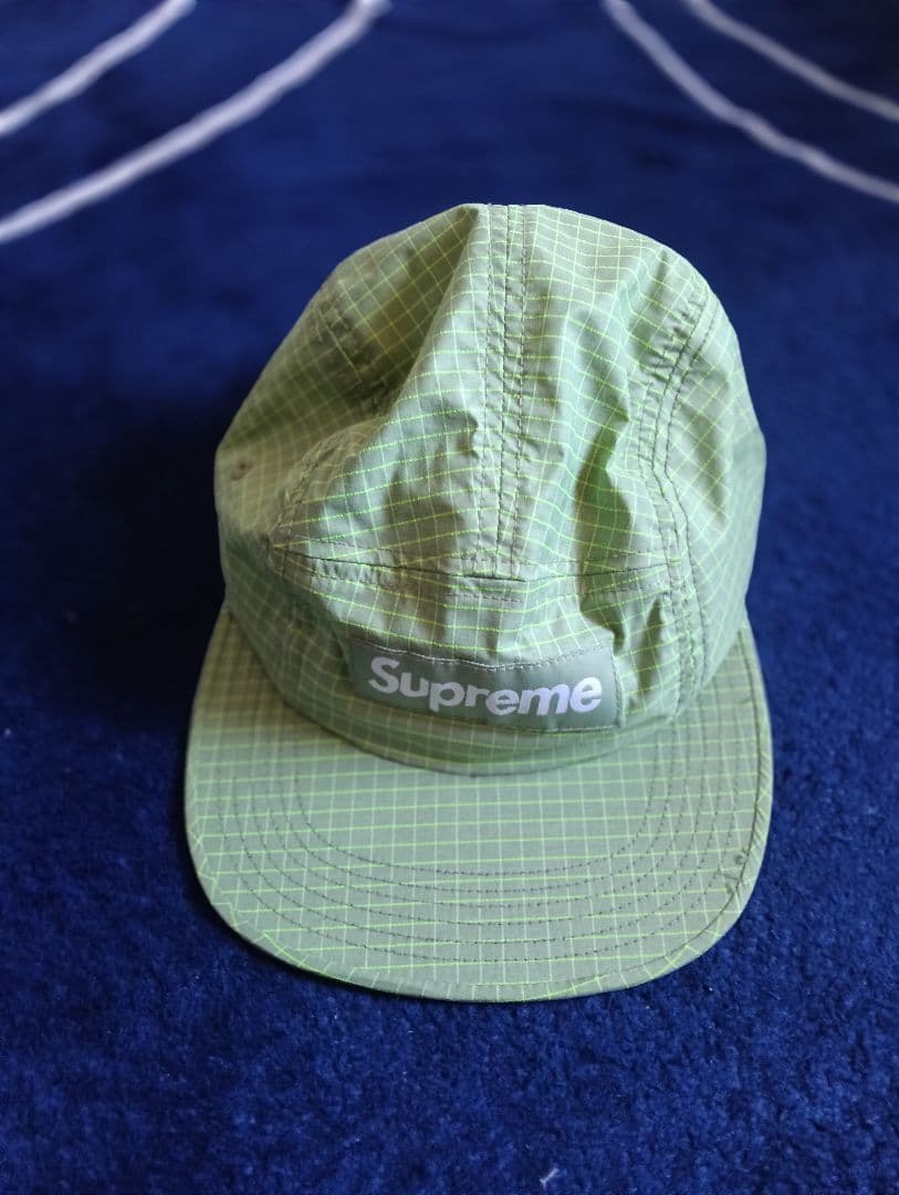 Supreme ライトグリーン キャップ
