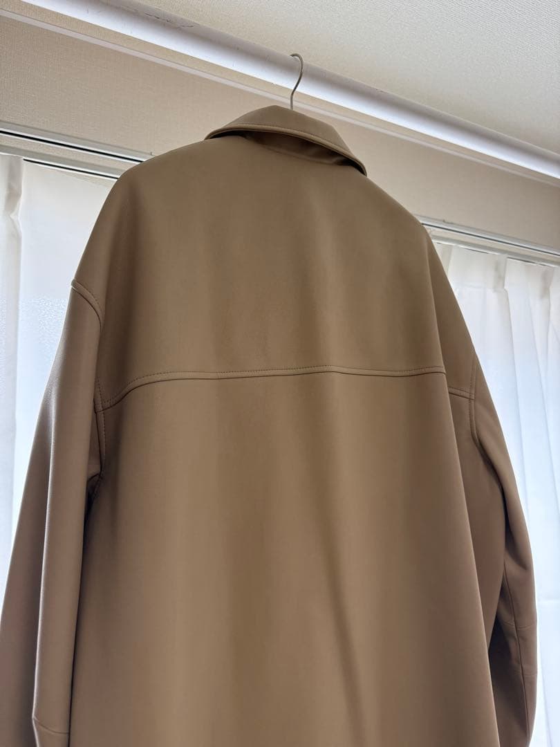 ※アンパンマン　ànuke エコレザーオーバージャケット【未使用タグ付き】