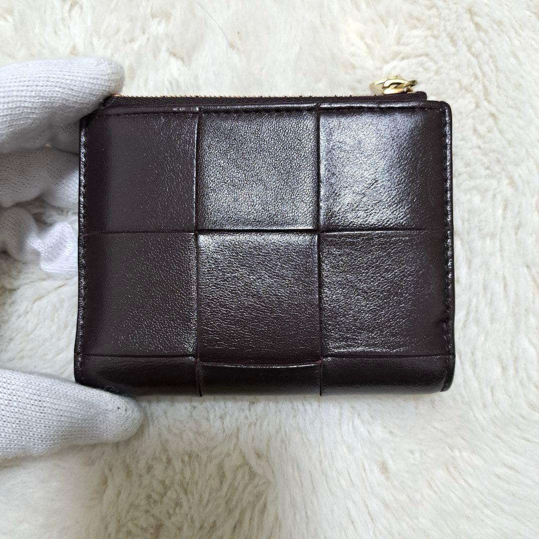 ✨極美品　RFID搭載✨ボッテガ　二つ折り　カセット　フォンデンテ　レザー