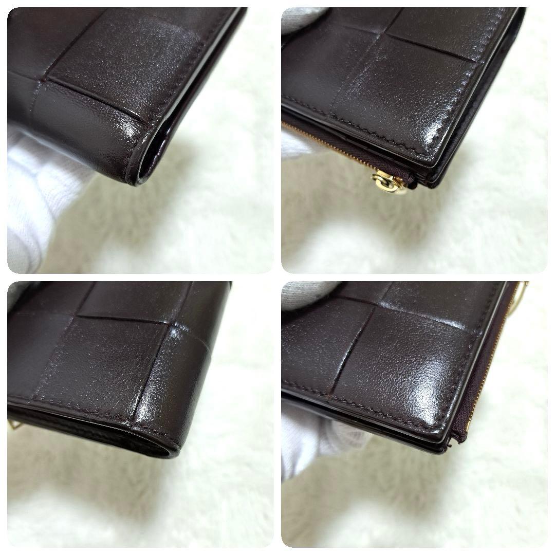 ✨極美品　RFID搭載✨ボッテガ　二つ折り　カセット　フォンデンテ　レザー