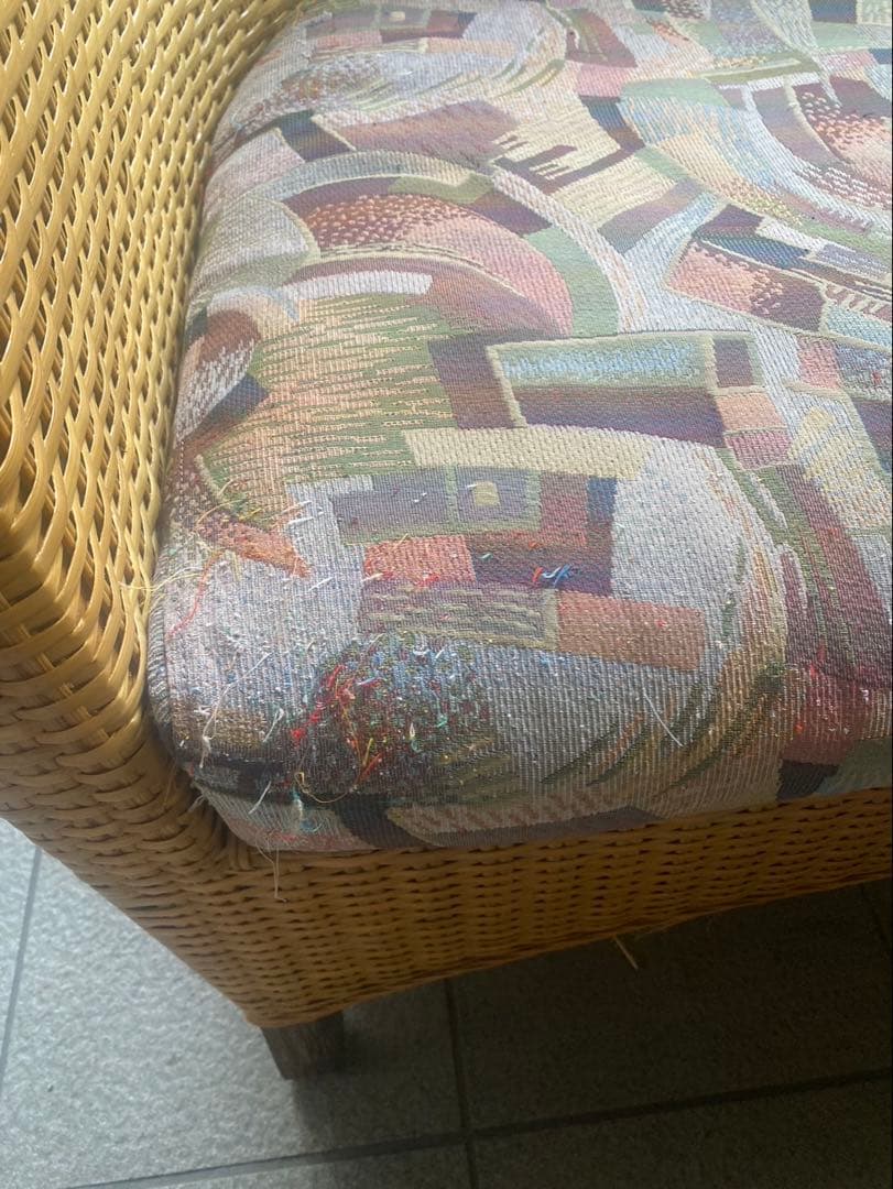 CASABLANCA カサブランカ　ラタンソファ　2人がけソファ　アジアン家具