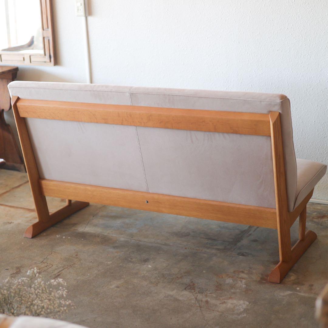 【極美品】飛騨産業 HIDA KAYA ベンチ ソファ 幅165 LF275R