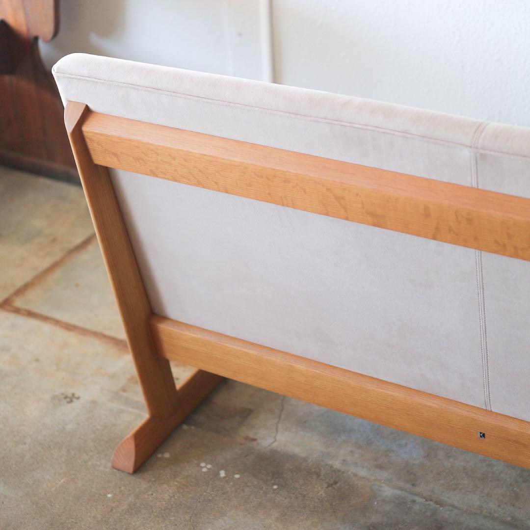 【極美品】飛騨産業 HIDA KAYA ベンチ ソファ 幅165 LF275R