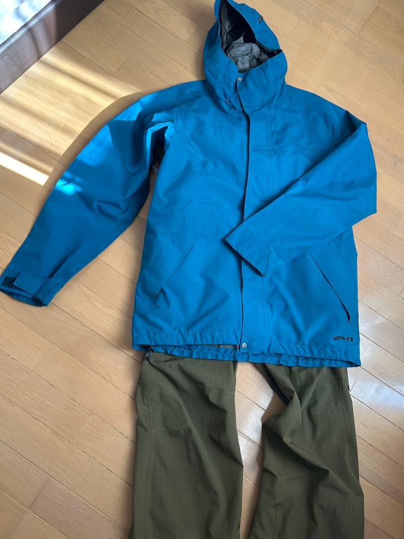 241 ビブパンツ　GORE-TEX ゴアテックス スノーボードウェア XL