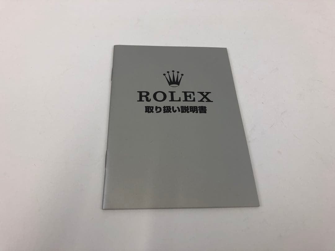 Y*K様 ロレックス　空き箱　外箱　内箱　取説　レッド