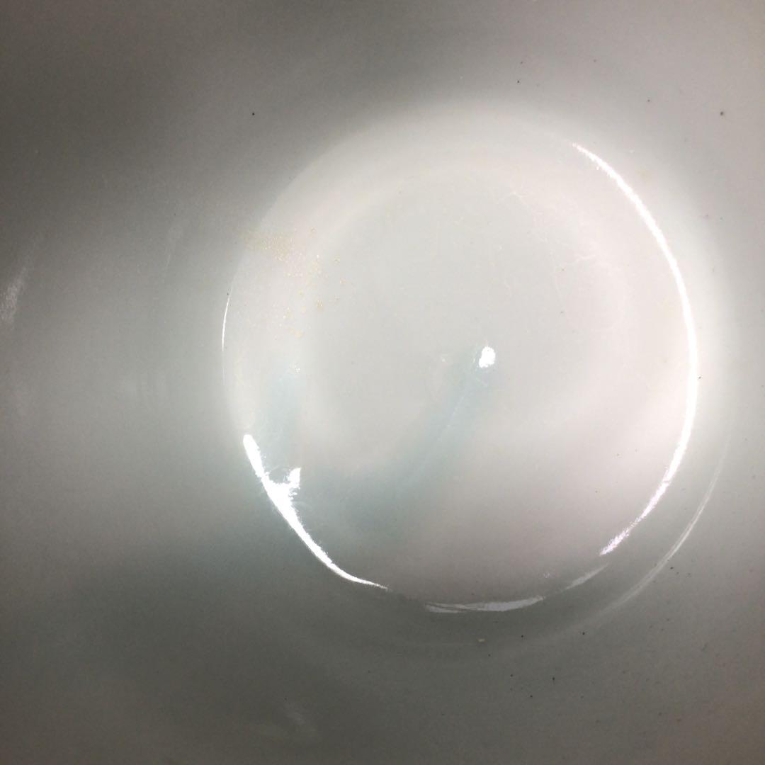 Ｒ５０６　水指　『平安　祥堂造』『染付山水風景文』『一重口水指』　木箱　茶道具