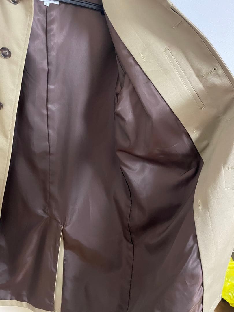 BEAMS HEARTベージュ トレンチコート