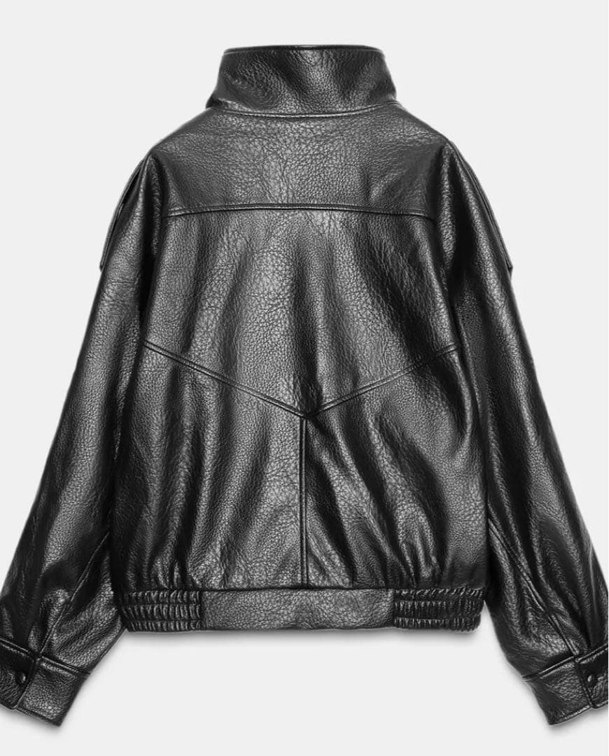 ZARA フェイク レザージャケット Sサイズ 新品未使用