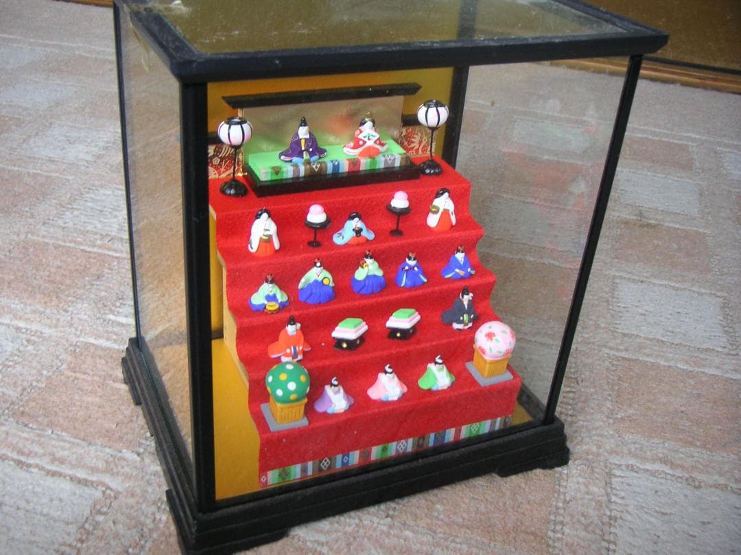 ミニ　雛人形　5段飾り