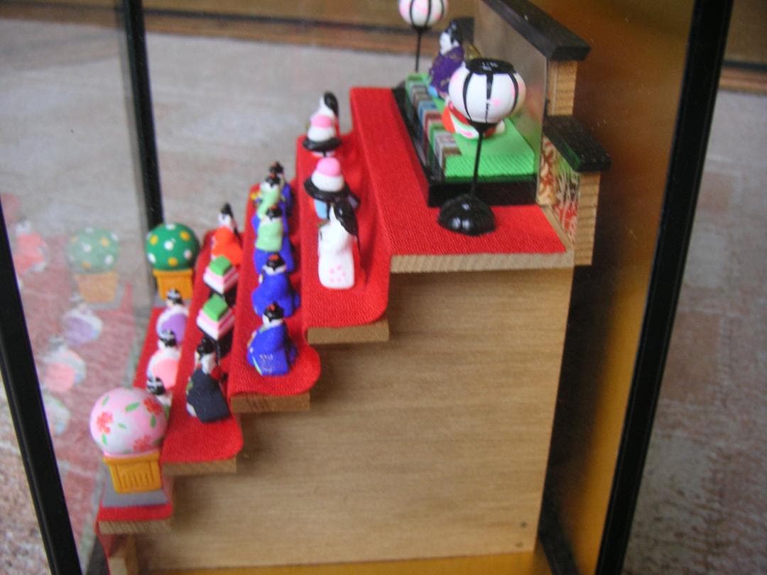 ミニ　雛人形　5段飾り