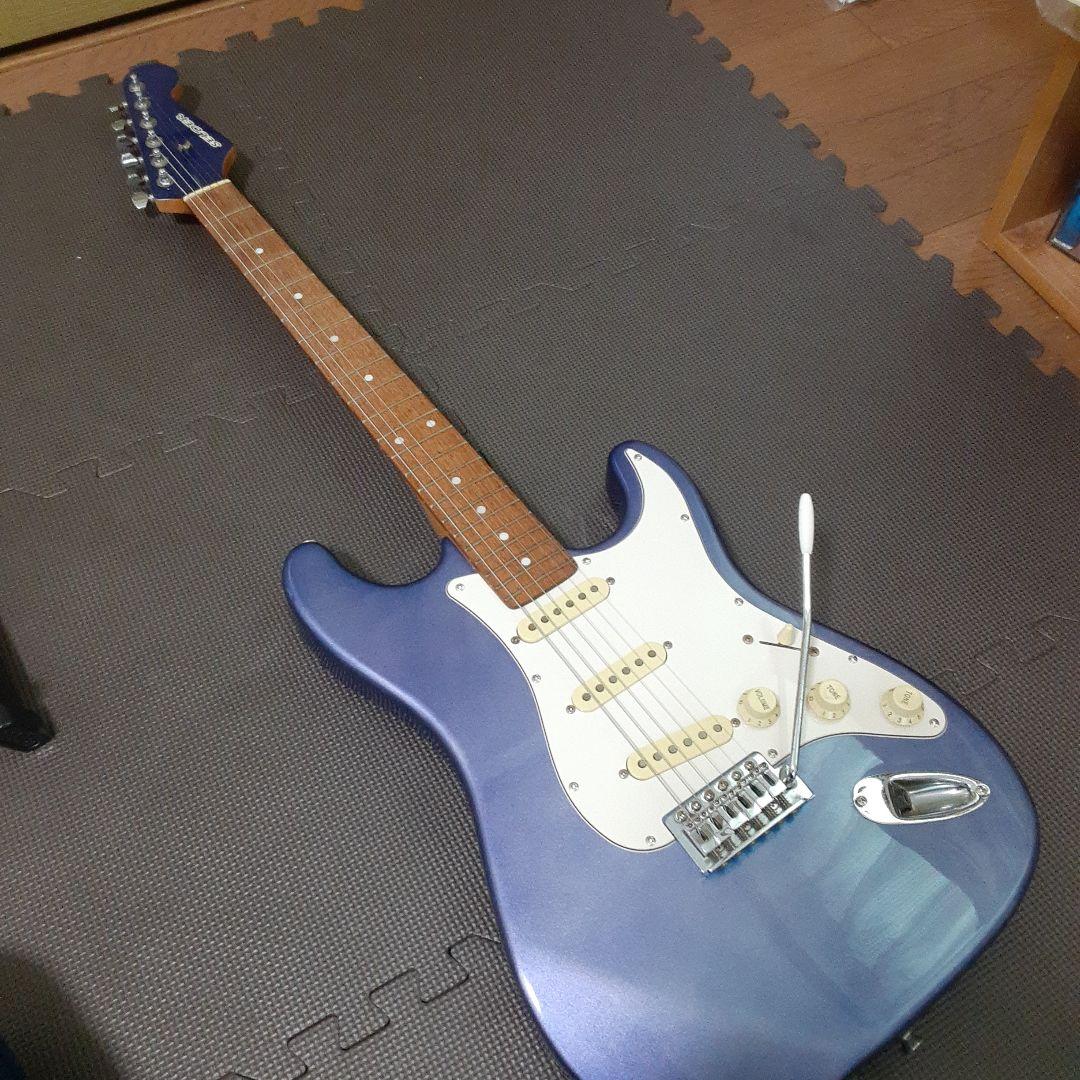 SELDER メタリックブルー エレキギター