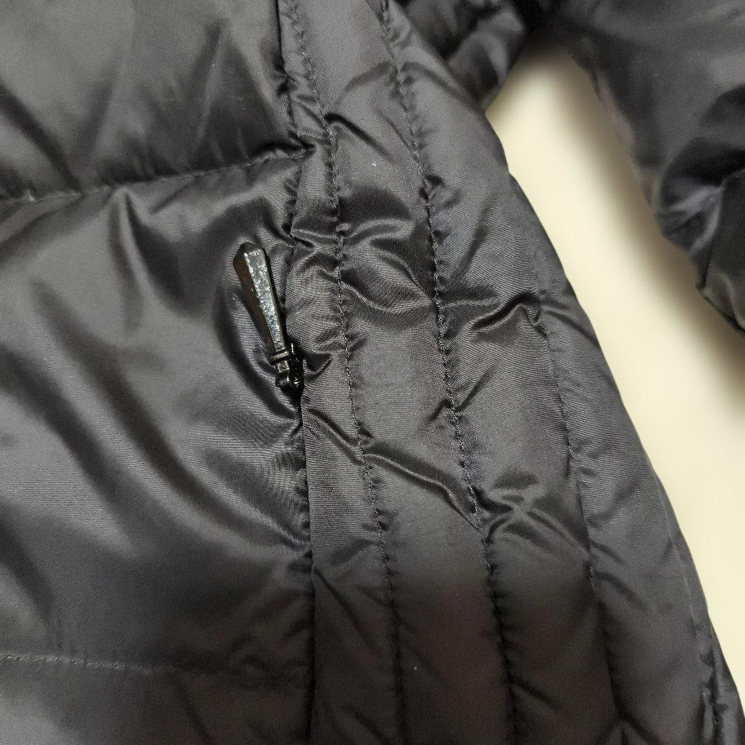 【補修・リペア有り】TATRAS タトラス ポリテアマ ダウンコート　黒　02