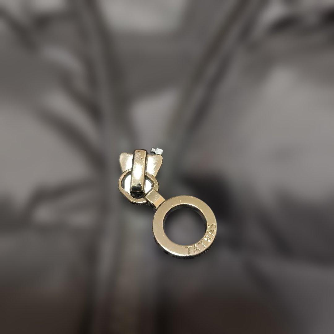 【補修・リペア有り】TATRAS タトラス ポリテアマ ダウンコート　黒　02