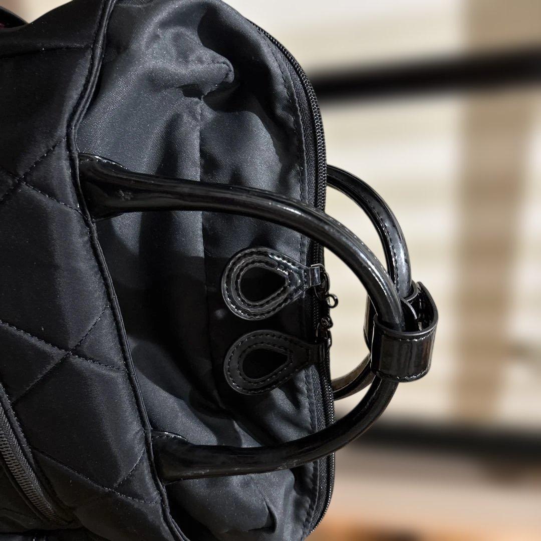 未使用品！！スワニーSWANY 支えるバッグ　黒　ショルダーバッグセット