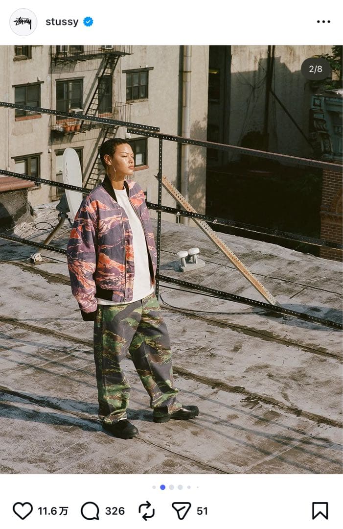 stussyステューシー　ボンバージャケット　MA-1