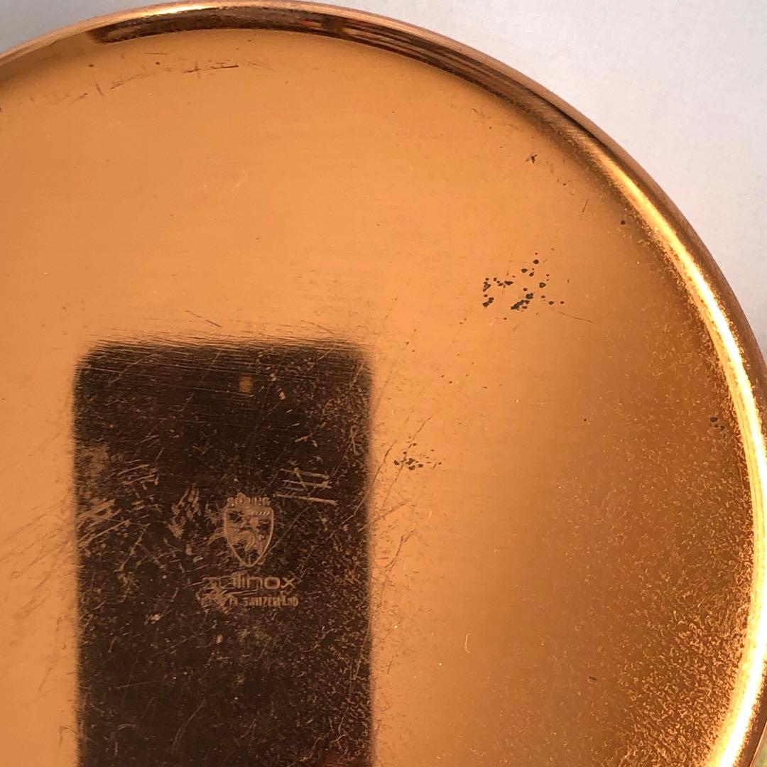 銅鍋スイスSPRINGスプリング社製　内側ステンレス製両手銅なべCulinox