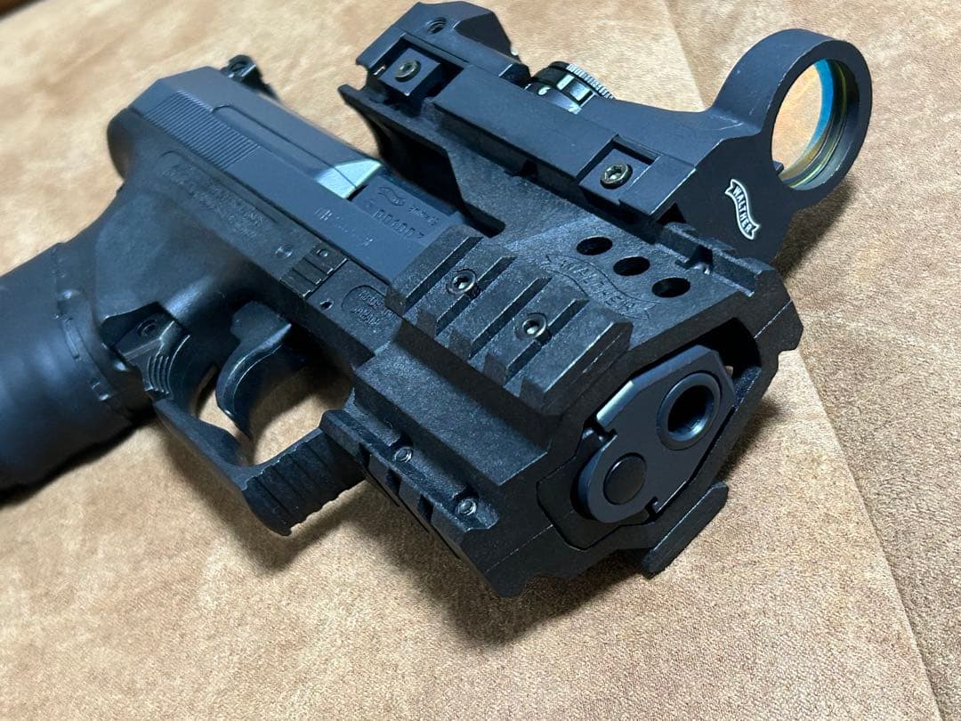 Walther P99 ガスガン マルゼン製 ドットサイト付き 動作確認済み　川