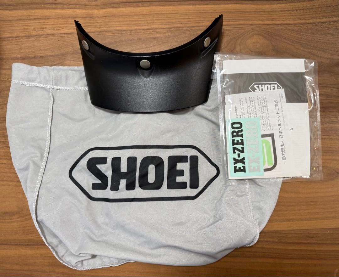 SHOEI EX-ZERO オフホワイト XL バイザー付き