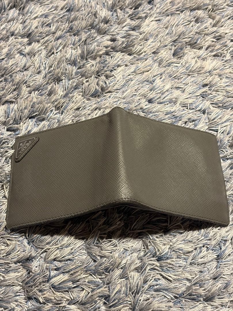 PRADA プラダ 二つ折り財布 2M0738 サフィアーノ ギャラ有