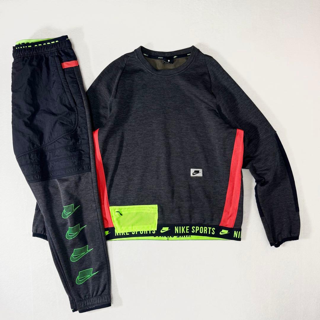 NIKE ナイキ Therma NSP Crew Sweat セットアップ Ｌ