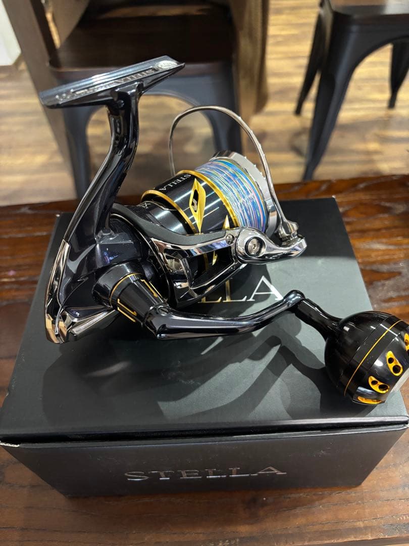 【極美品】シマノ　22ステラsw 10000hg 新品ゴメクサス　ハンドルノブ