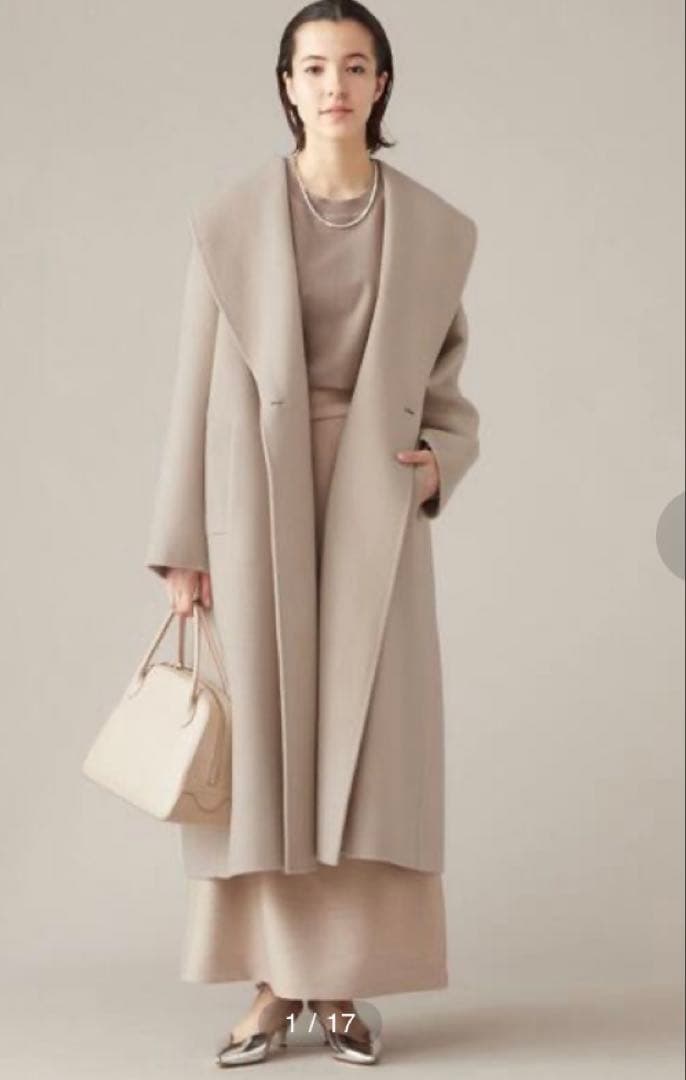 martinique/ マルティニーク　ショールカラーコート ¥99,000