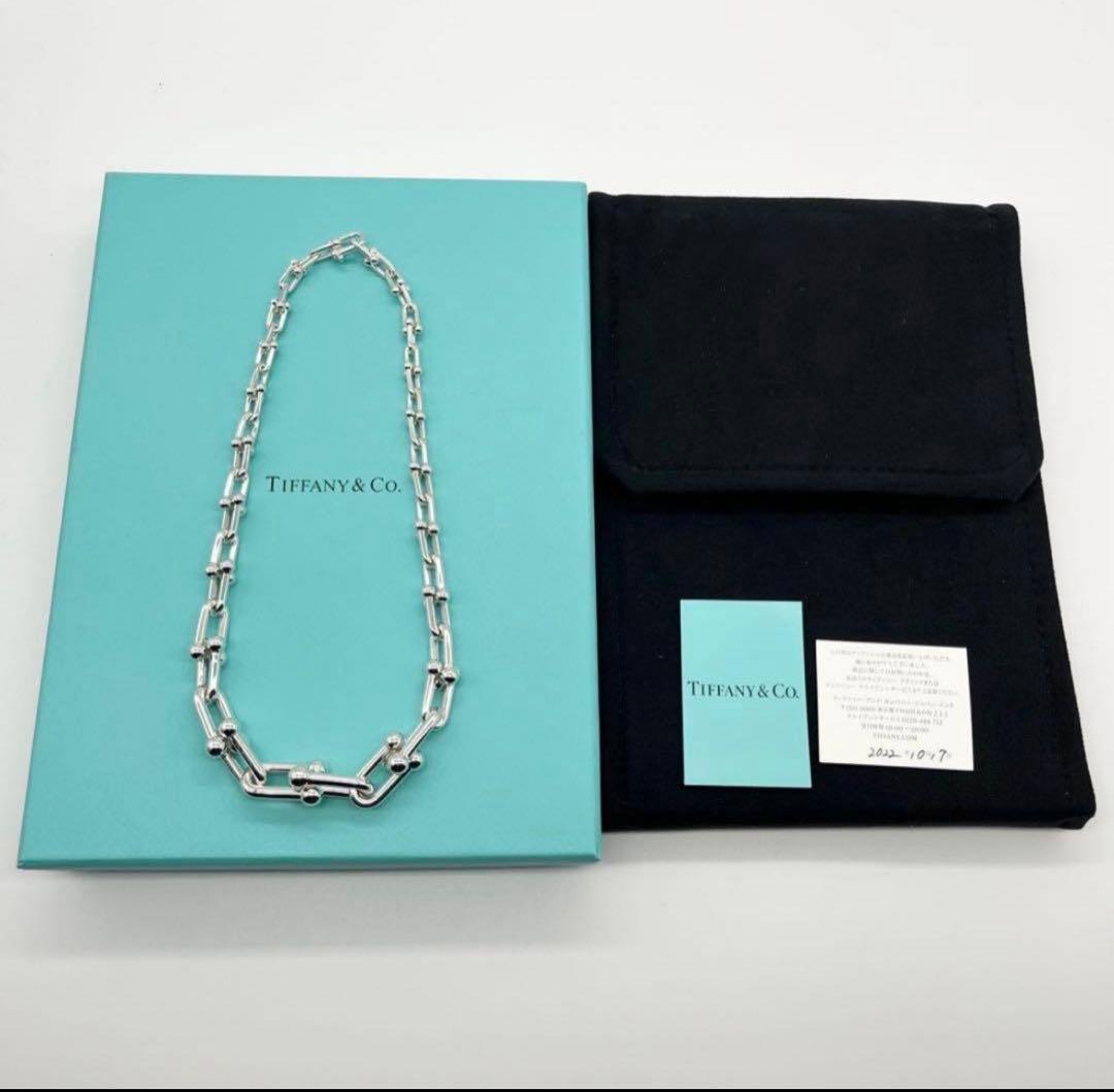 Tiffany & Co. ハードウェア　グラジュエイテッド　リンク　ネックレス