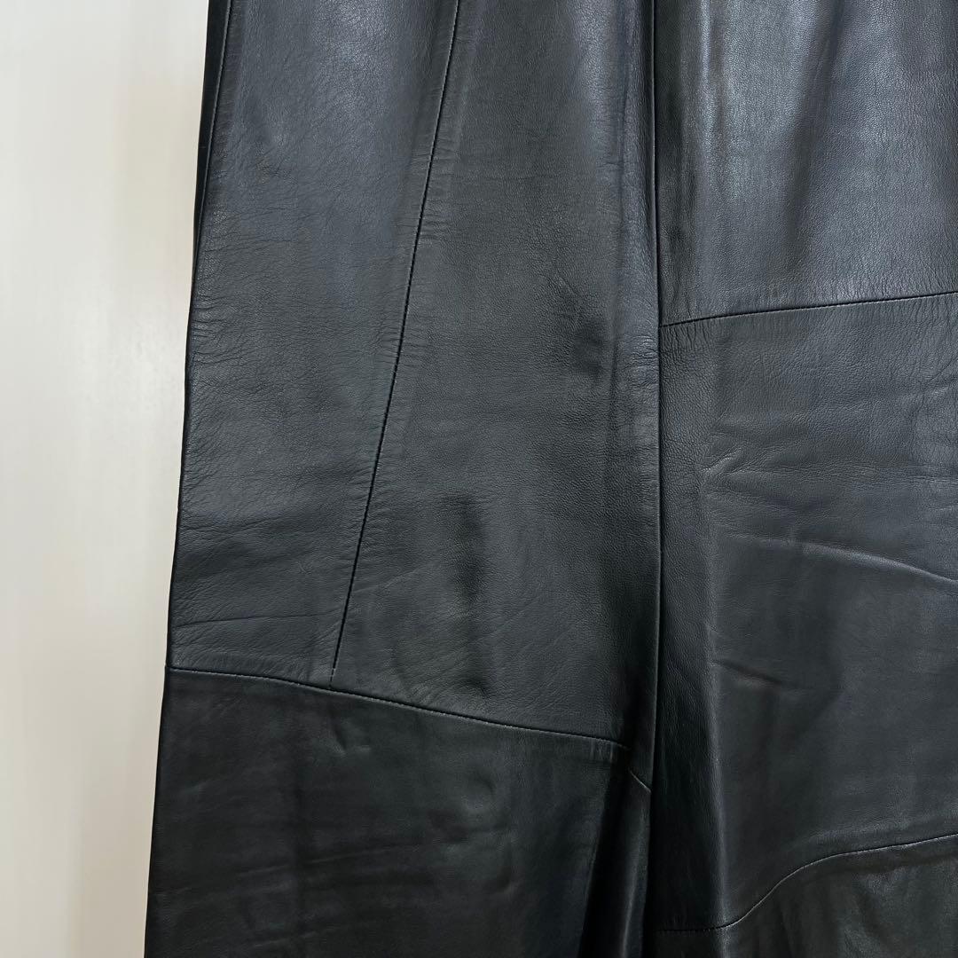 JUNYA WATANABE 00AW 再構築 シープレザー ロングスカート