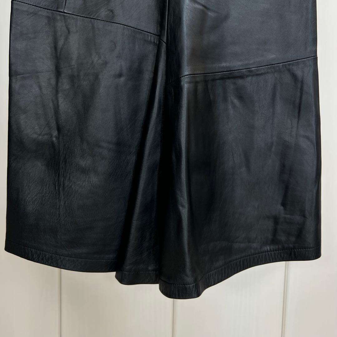 JUNYA WATANABE 00AW 再構築 シープレザー ロングスカート