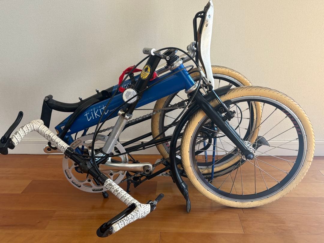 Bike Friday tikit 折りたたみ自転車 青