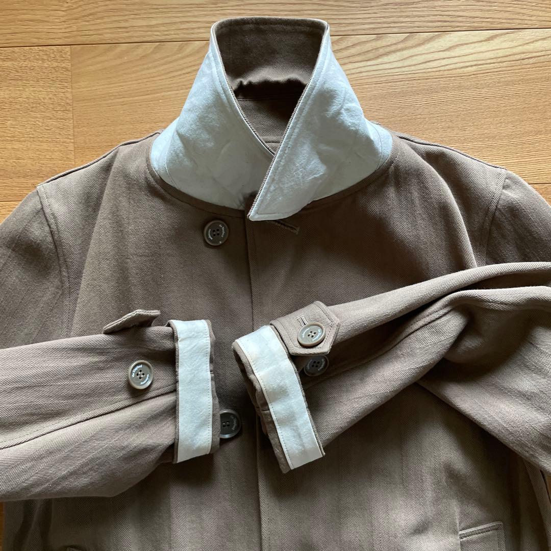 Shepherd Undercover ブラウン ステンカラーコート 2