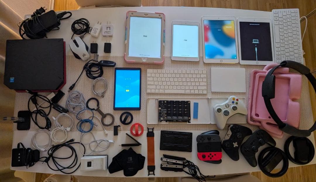 iPad含む タブレット5台 PCゲーム機 大量まとめ売り