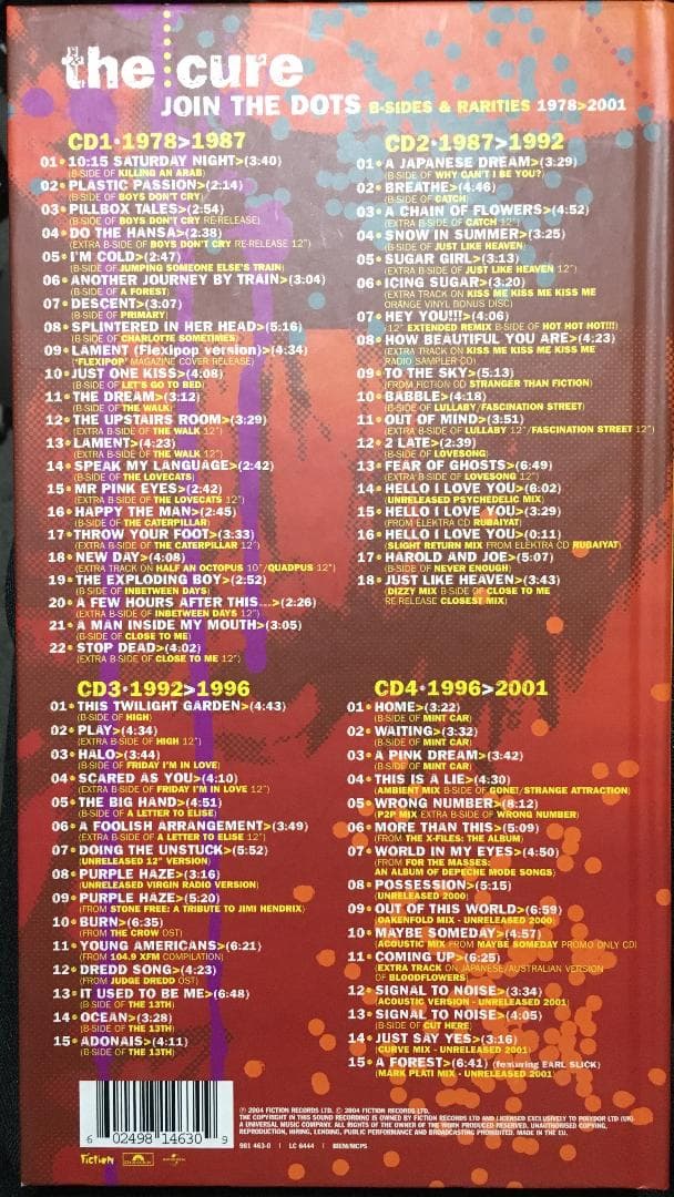 d*7様 美品！「JOIN THE DOTS」日本盤4枚組コンピレーション ザ・