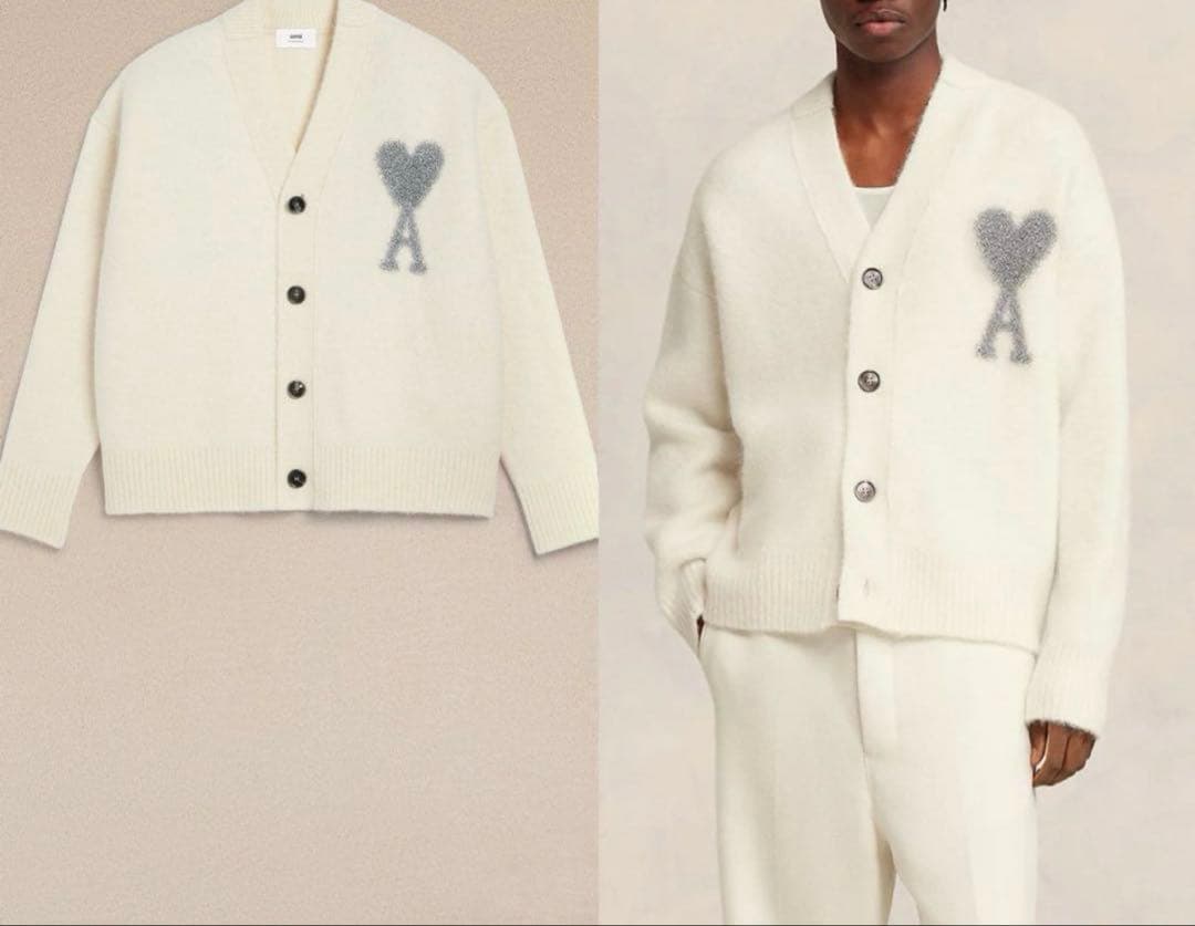 AMI PARIS カーディガン ニット スウェット