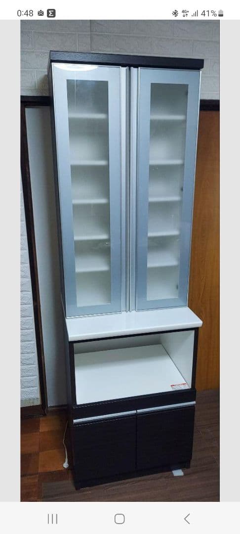 ニトリ　食器棚　下段　美品　商品説明をお読みください　直接引取可